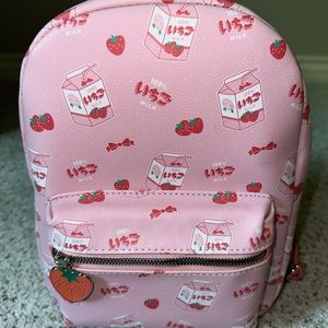 Kawaii Strawberry Milk backpack